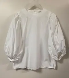 DIRECTOIRE ノーカラー ブラウス ボリューム