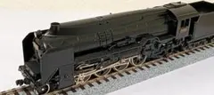HOゲージ 天賞堂 アダチ C57門デフ蒸気機関車、 キット組み立て品試走