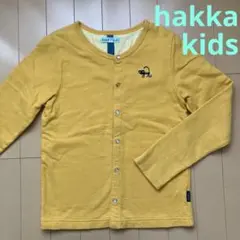 hakka kids コットンカーディガン　イエロー　サイズ０