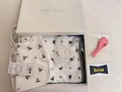 ラルフローレン　クマ柄 スタイとブランケットセット
