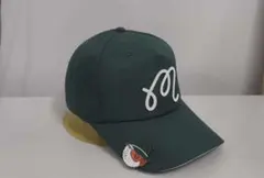 Malbon Golf キャップ グリーン メンズ