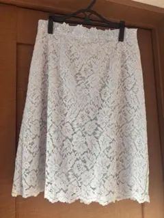 プロポーションボディドレッシング☆ケミカルレース フレアスカート 花柄