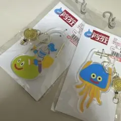 ファッションセンタードラクエ リール付きカラビナ スライムナイト ホイミスライム