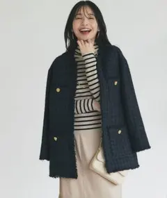 2025年最新】La boutique BonBon ノーカラージャケットの人気