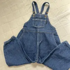 デニム　オーバーオール テータテート