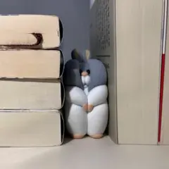 すきまハムスター マスコットフィギュア ジャンガリアン サファイアブルー