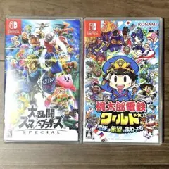 【2本セット】大乱闘スマッシュブラザーズSPECIAL + 桃太郎電鉄