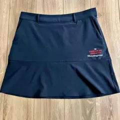 【美品】Munsingwear レディース ゴルフスカート ネイビー