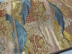 純金99.56%の袋帯(本金箔　九百錦) 新品未使用