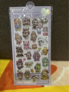 ラブブ　ボンボンシール　ボンボンドロップシール