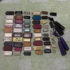 59点 COACH キーホルダー コーチ チャーム タグ まとめ セット