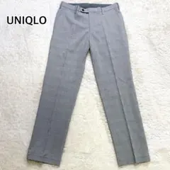 【美品】 ユニクロ 感動パンツ ウルトラライト グレンチェック M～L相当