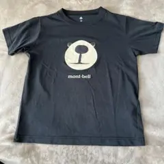 mont-bell ブラック Tシャツ クマの顔