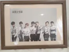 BTS 防弾少年団 ロッテファンミーティングソウル直筆サイン入ポスター 