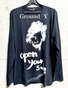 【新古品】Ground Y Yohji Yamamoto プリント ロンTのサムネイル