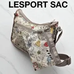 ★LESPORT SAC★ポーチ付き花柄ショルダーバッグ【レスポートサック】