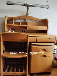 ①koizumi woodyeco 勉強机　※別ページのライト本棚とセット売り ①koizumi woodyeco 勉強机 ※別ページのライト本棚とセット売り - メルカリ