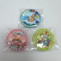 ディズニー 刺繍缶バッジ スティッチ シュガーラッシュ トイストーリー セット