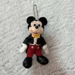 ディズニー 35周年 ミッキー レトロ ぬいぐるみバッジ