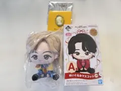 キャラ福くじ 忘却バッテリー 千早瞬平 ぬいぐるみ アクスタ 缶バッジ