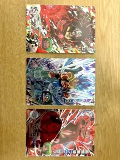 ドラゴンボールヒーローズカード ABS-17、SH7-SEC2、SH3-SEC2