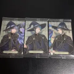 ツイステ　ウエハースカード　オクタヴィネル(アズール・フロイド・ジェイド)