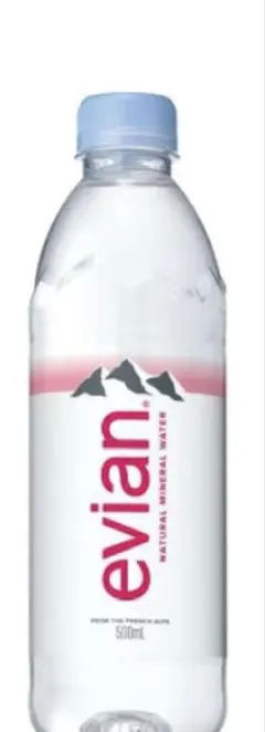 evian ミネラルウォーター 500mlのサムネイル