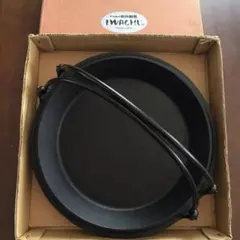 ◼︎新品未使用◼︎【南部鉄器 岩鋳】IH対応　つる付きすきやき鍋 鉄鍋 20cm
