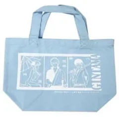 銀魂★ランチトートバッグ☆水色★神楽☆銀時★新八☆ミニトート★J-WORLD