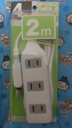 Yazawaコーポレーション 4個口テーブルタップ SH-1524WH 2mのサムネイル