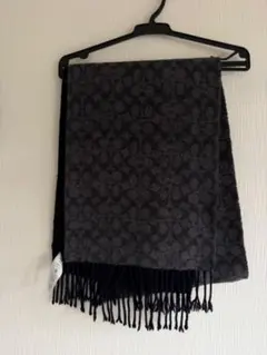 【GW値下げ】COACH シグネチャー　マフラー　ウール　カシミヤ