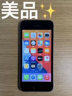 iPhone SE 16GB スペースグレイ　SIMフリー