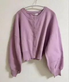【期間限定値下げ】レトロガール　ピンクカーディガン Fサイズ