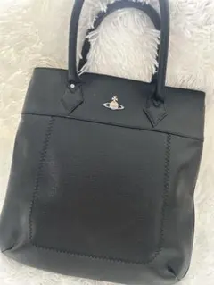 Vivienne Westwood オーブ トートバッグ 蟻柄ブラック A4可のサムネイル