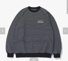 お値下げOK ENNOY BORDER CREW NECK SWEAT