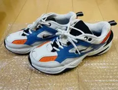 NIKE M2K Tekno 26cm ホワイト ブルー オレンジ