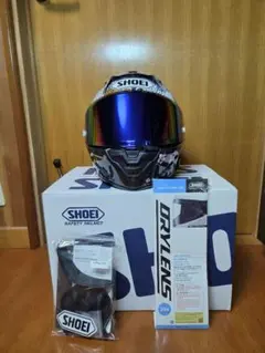SHOEI XFourteen X14 キリン モヒ ヘルメット Lサイズ SHOEI XFourteen X14 キリン モヒ ヘルメット Lサイズ - メルカリ