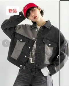 [完売]PAGEBOY【WEB限定アイテム】切り替えデニムジャケットのサムネイル