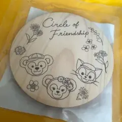 安心の匿名発送 ダッフィー シェリーメイ ジェラトーニ 木製コースター