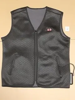 【ジャンク中古】電熱ベスト ８ヒーター前後単独３段階温度調節 男女兼用 ＸＬ ②