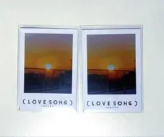 LOVE SONG) 映画 入場者特典 チェキ風カード 向井康二 森崎ウィン