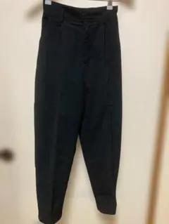 FREE'S MART ブラック センタープレスパンツ XS