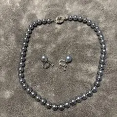 パールネックレス　イヤリング