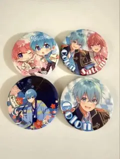 すとぷり　ころん&さとみ　缶バッジ 4個セット
