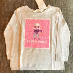 ☆新品☆女の子 105cm変身スパンコールTシャツ H&M