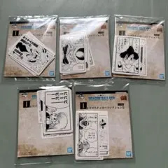 一番くじ DRAGON BALL 40th I賞 コマステッカー5種セット