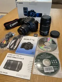 Canon EOS Kiss X5 ダブルズームキット 箱付き 一式 - メルカリ
