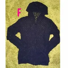 レース羽織パーカー