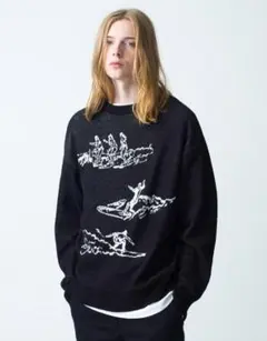 RHC Surf Drawing Jacquard Knitのサムネイル