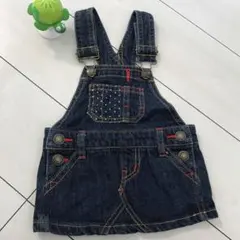 デニム ジャンパースカート 70